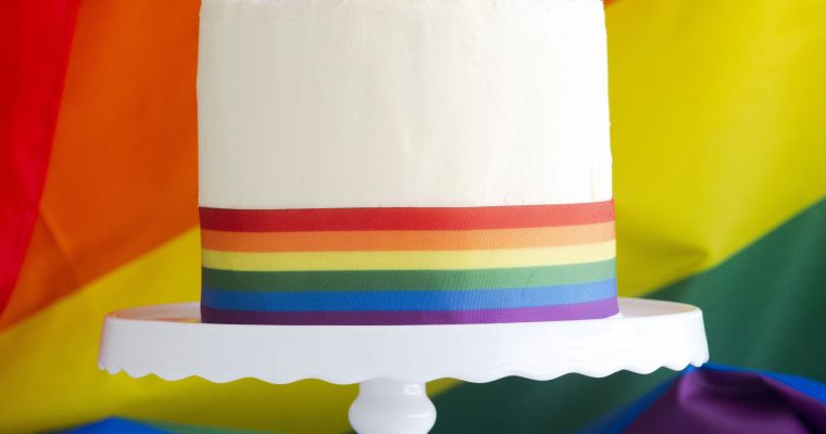 Pride Rainbow Cake