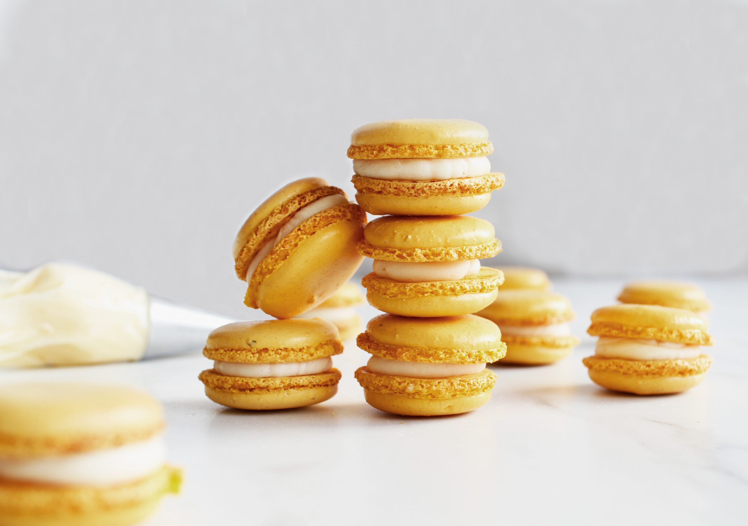 Macarons amarillos - Analu Bakery