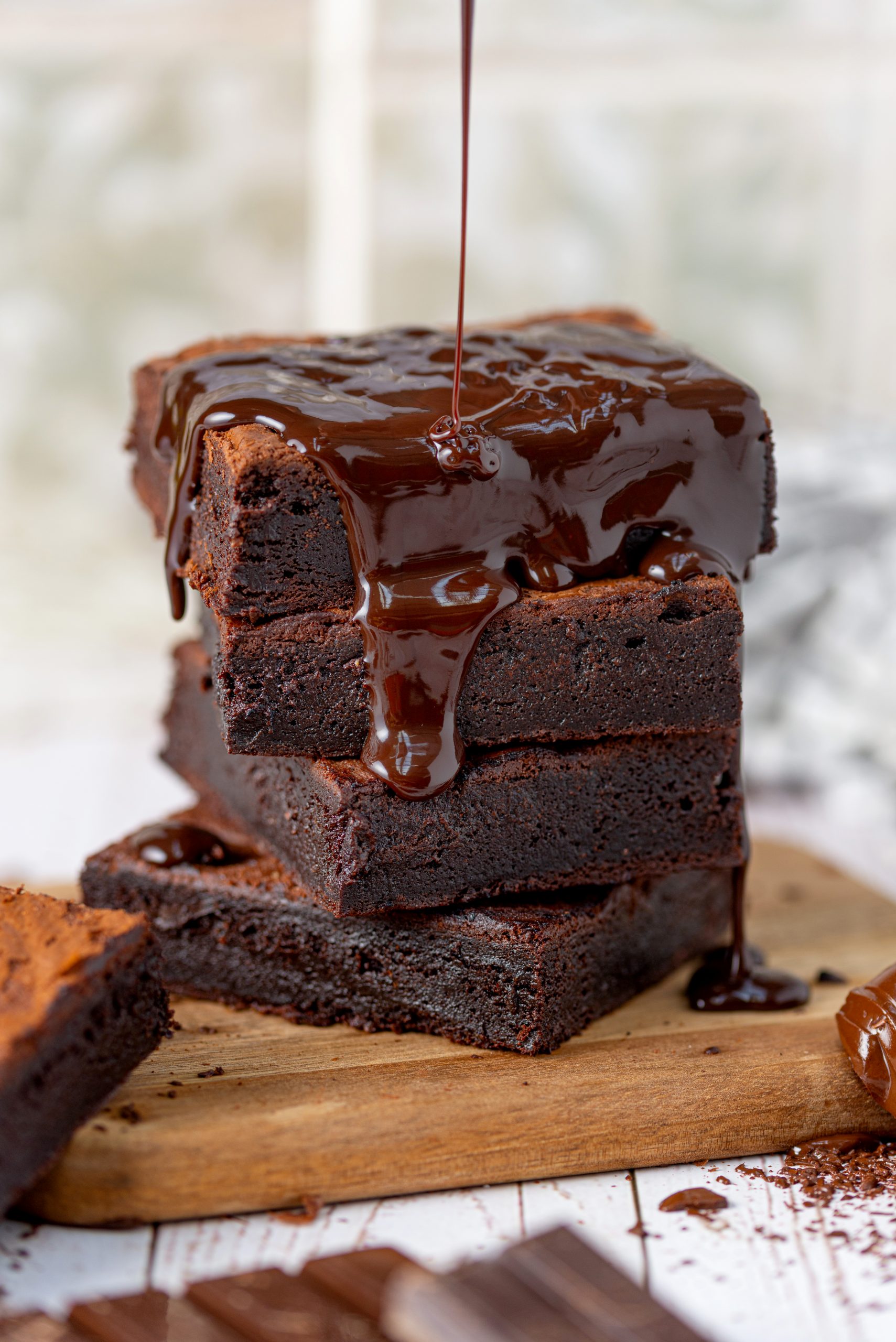 Arriba 55+ imagen receta brownie con chocolate derretido